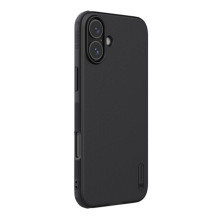 „Nillkin Super Frosted Shield Pro“ dėklas iPhone 16 Plus (juodas)