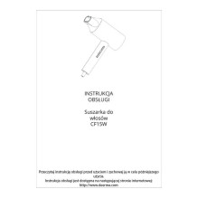 Plaukų džiovintuvas Deerma CF15W