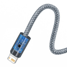 „Baseus Dynamic Series“ USB–Lightning laidas, 2.4A, 1m (pilkas)