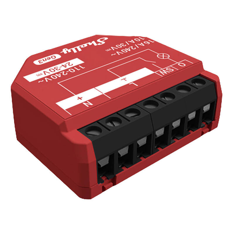 Shelly 1PM Gen3 Controller, WiFi / Bluetooth