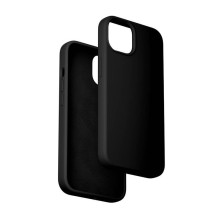 „Vention KUFB0-20“ silikoninis dėklas, skirtas „iPhone 15 Plus“ (juodas)