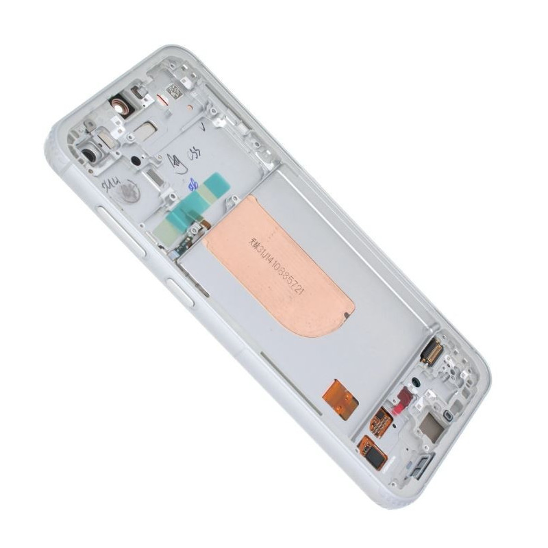 LCD screen Samsung S711 S23 FE 5G with touch screen and frame Cream / Mint / Purple / Indigo / Tangerine original (used 