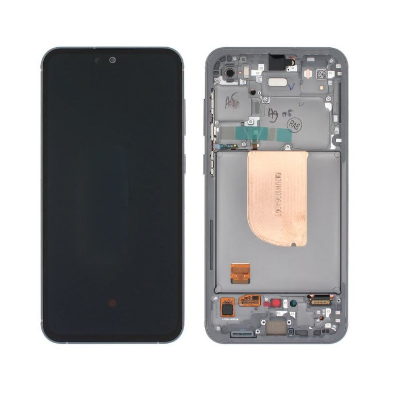 LCD screen Samsung S711 S23 FE 5G with touch screen and frame Graphite original (used Grade A)