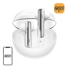 TWS QCY AilyBuds Clear T32 ausinės (baltos)