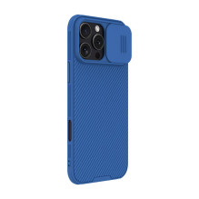 „Nillkin CamShield Pro iPhone 16 Pro Max“ dėklas (mėlynas)