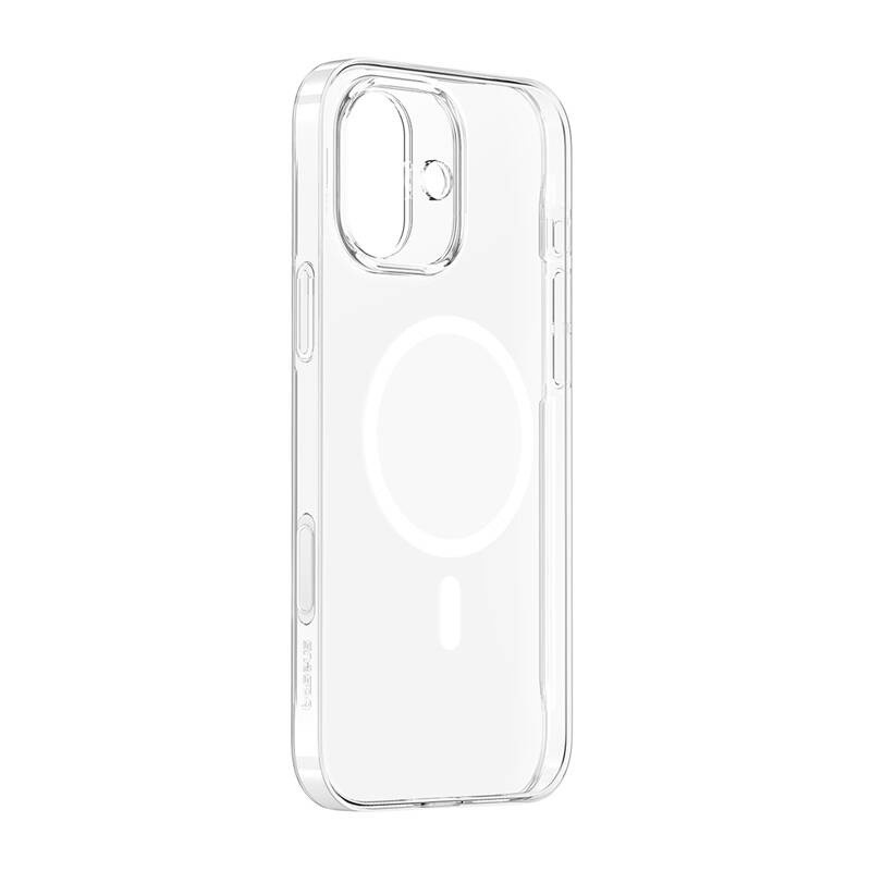 „Baseus iP16 TouchButton“ magnetinis telefono dėklas (skaidrus)