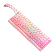 ONIKUMA G69 klaviatūra (rožinė) (QWERTY)