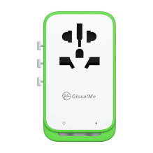 „Roamplug“ adapteris su 4G / LTE „Wi-Fi GlocalMe Cloud SIM“ interneto prieigos tašku