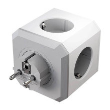 BlitzWolf BW-EC2 8 viename maitinimo kubas (4xAC / 2 x USB-A / 2 x USB-C)