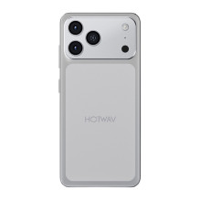 Išmanusis telefonas „HOTWAV A17 Pro Max“ (sidabrinis)