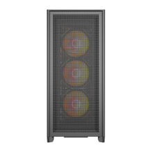DarkFlash AIRNOVA computer case (black) + 3 fans