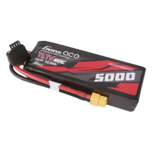 „Gens Ace G-Tech“ 5000mAh 11.1V 60C 3S1P trumpo dydžio lipo akumuliatorius su XT60 kištuku