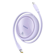 USB Cable Baseus Free2Pull USB-C to iP 20W 1m (purple) USB Cable Baseus Free2Pull USB-C to iP 20W 1m (purple)