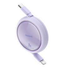 USB laidas Baseus Free2Pull USB-C į iPad 20W 1m (violetinis) USB laidas Baseus Free2Pull USB-C į iPad 20W 1m (violetinis)