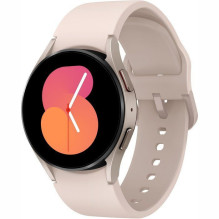 „Samsung Galaxy Watch 5 LTE“ 40 mm aukso ir rožinės spalvos „Samsung Galaxy Watch 5 LTE“ 40 mm aukso ir rožinės spalvos