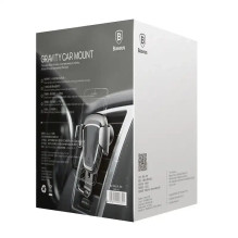 „Baseus“ gravitacinis automobilio grotelių sukibimas – juodas