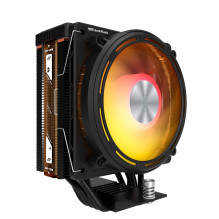 Aktyvus procesoriaus „Darkflash E400“ (juodas) aušinimas