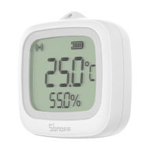 „ZigBee“ LCD temperatūros ir drėgmės jutiklis „Sonoff SNZB-02WD“