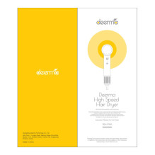 Plaukų džiovintuvas Deerma DEM-CF50W (mėlynas)