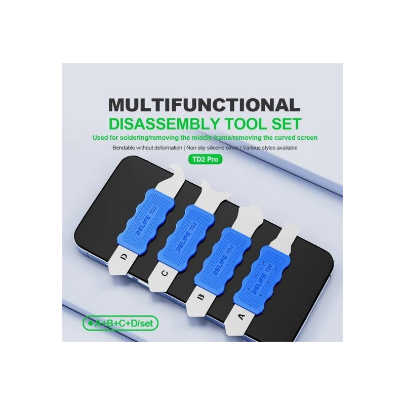 Metal opening tools Relife TD2 (4pcs)