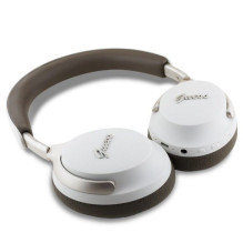 Guess PU Leather Script Logo ANC / ENC Wireless Headphone Beige Guess PU Leather Script Logo ANC / ENC Wireless Headphone Beige