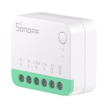 „Sonoff MINIR4M Matter“ išmanusis „WiFi“ mini jungiklis („HomeKit“, „SmartThings“, „Home Assistant“).