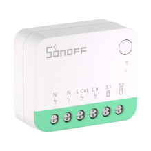 „Sonoff MINIR4M Matter“ išmanusis „WiFi“ mini jungiklis („HomeKit“, „SmartThings“, „Home Assistant“).