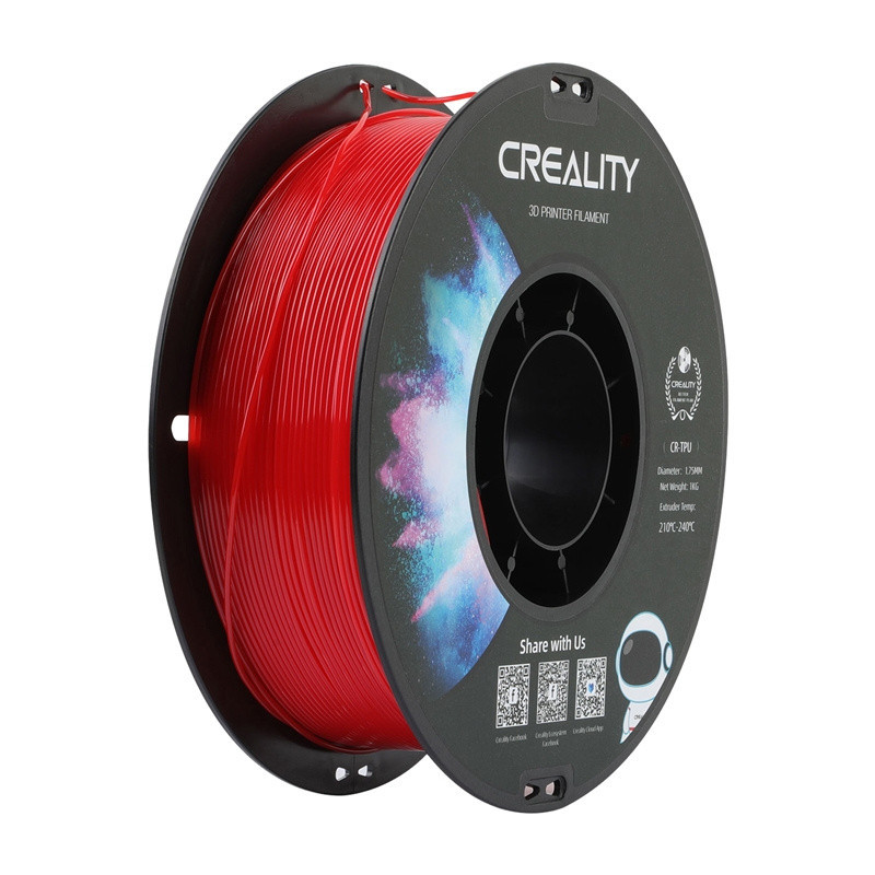 „Creality TPU“ filamentas (raudonas)