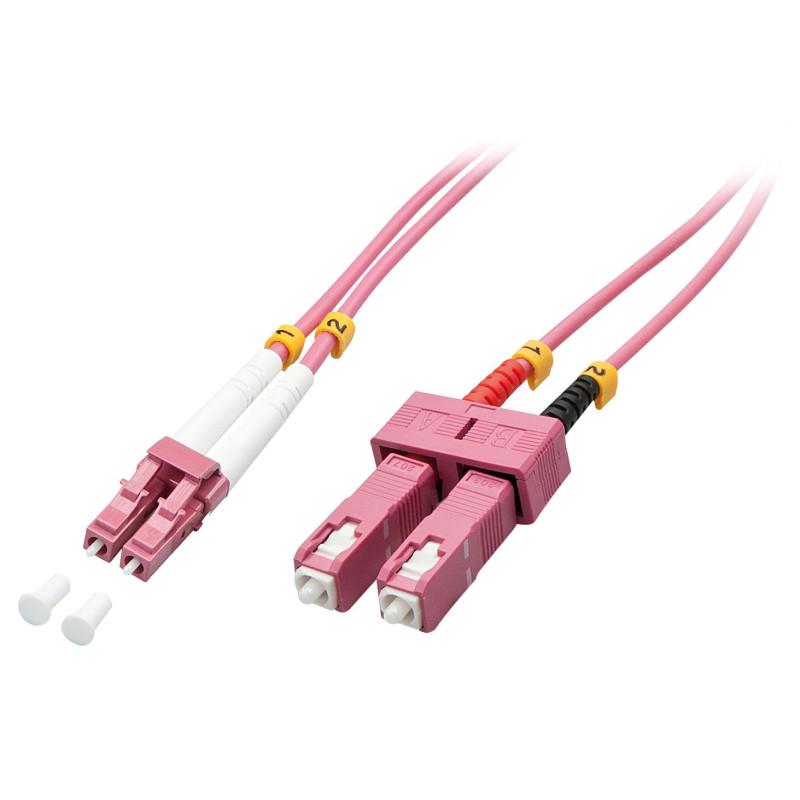 CABLE FIBRE OPTIC LC / SC OM4 / 2M 46361 LINDY