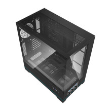 „Darkflash DY451“ kompiuterio korpusas be ventiliatorių (juodas)