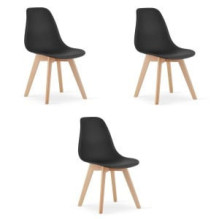 Leobert KITO chair - black x 3