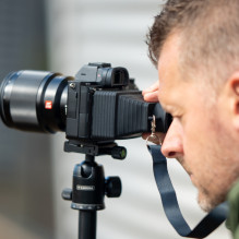 Camera accessory - Caruba LCD viewfinder 3.2x magnification soft silicone