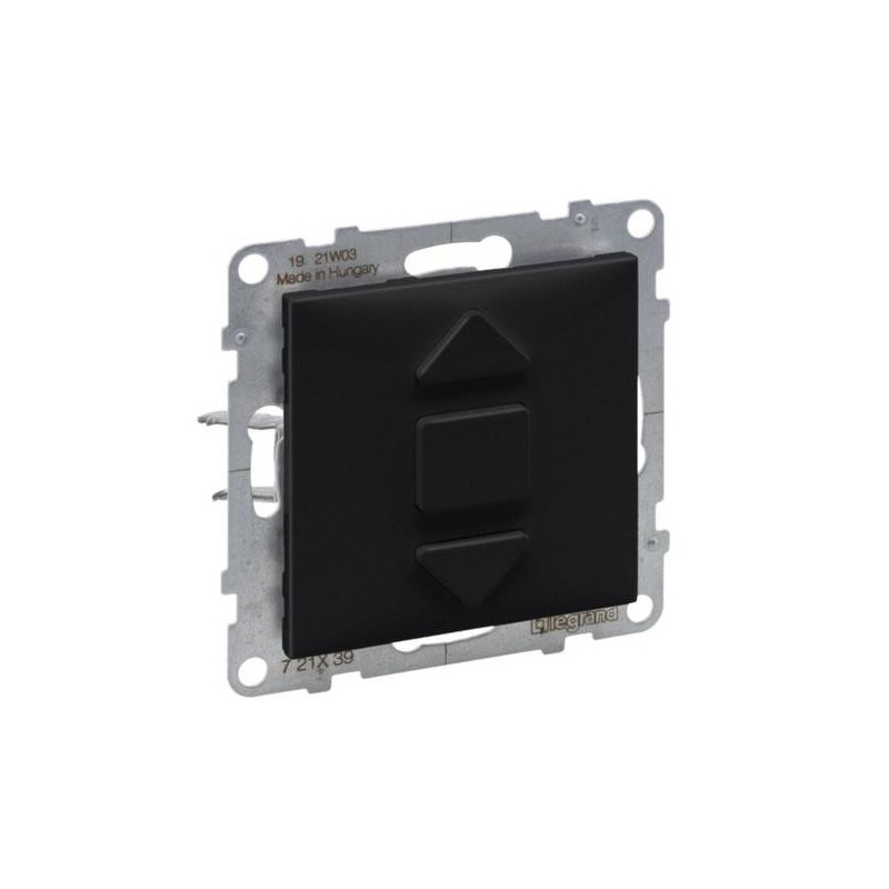 3-position button Legrand Suno 721439 (black)