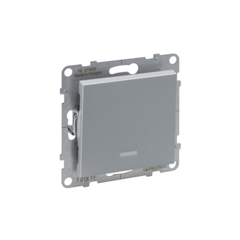 1-key push button Legrand Suno 721311 (aluminum)