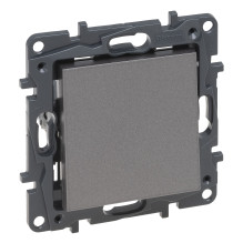 1-button switch Legrand Niloe Step 863401 (gray)