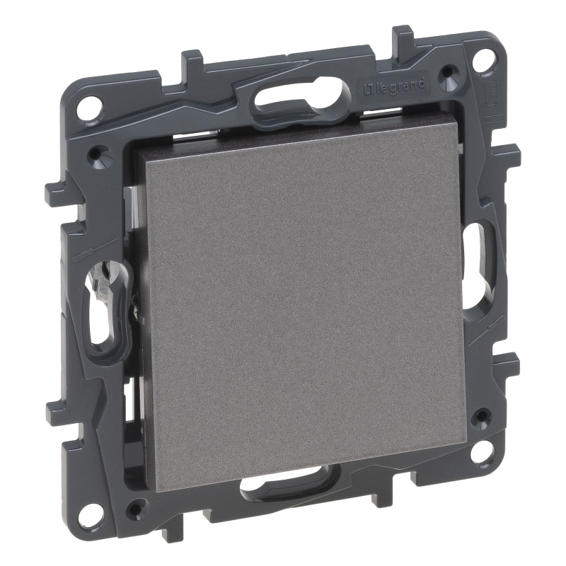 1-button switch Legrand Niloe Step 863401 (gray)