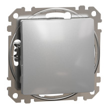 1-button switch Schneider Electric Sedna Design SDD113106 (aluminum)