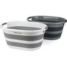 Russell Hobbs LA053879GRYF1EU7 Collapsible laundry basket 27L