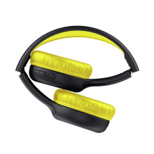 Headphones - Trust Nouna, Wired and Wireless, Bluetooth, USB Type-C, Black, Yellow