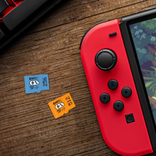 Emtec MicroSDXC 512GB UHSI U3 V30 A2 žaidimų atmintis, oranžinė