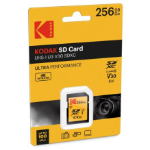 Kodak SDXC 256GB UHS-I U3 V30 Ultra Performance Kodak SDXC 256GB UHS-I U3 V30 Ultra Performance
