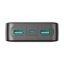 Joyroom Powerbank Joyroom JR-PBF14 20000mAh 2.4A 2x USB-A 1x USB-C - black