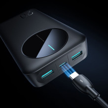 „Joyroom“ išorinė baterija „Joyroom JR-PBF14“ 20000mAh 2.4A 2x USB-A 1x USB-C - juoda