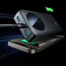 „Joyroom“ išorinė baterija „Joyroom JR-PBF14“ 20000mAh 2.4A 2x USB-A 1x USB-C - juoda