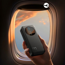 „Joyroom“ išorinė baterija „Joyroom JR-PBF14“ 20000mAh 2.4A 2x USB-A 1x USB-C - juoda