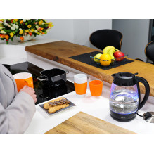 Lafe 47573 Electric Kettle Essential XL CEG016 Glass 2L