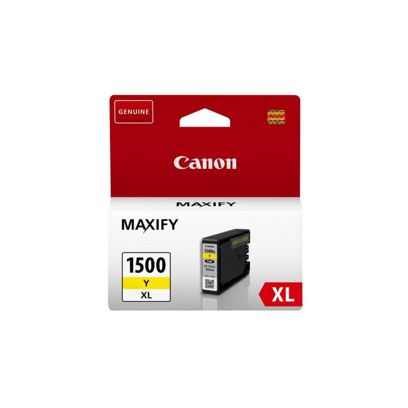 OEM kasetė Canon PGI-1500 XL Yellow (9195B001)