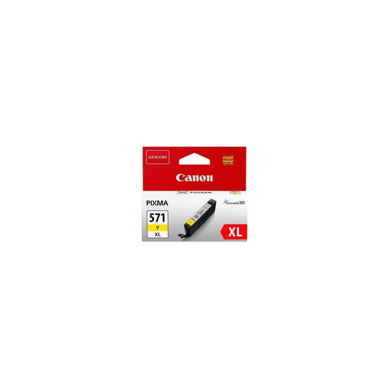 OEM kasetė Canon CLI-571XLY Yellow (0334C001)