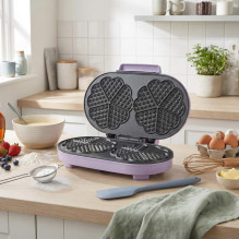 Giles &amp; Posner EK6700GSPPVDE Double Heart Waffle Maker