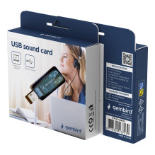 GARSO PLOKŠTĖ USB IŠORINIS VIRTUS / SC-USB-02 GEMBIRD